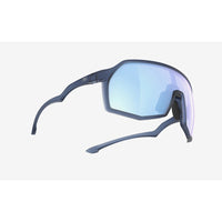 Vista lateral derecha de los lentes Rudy Project Thunder Azul Avio