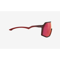 Vista lateral derecha de los lentes Rudy Project Thunder Frozen Bordeaux