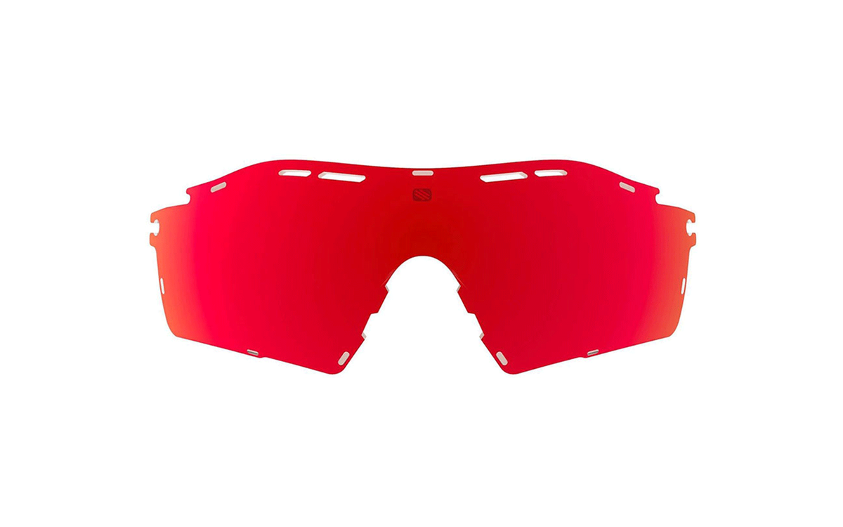 Mica de repuesto Rudy Project Cutline Multiláser Roja LE633803 para ciclismo