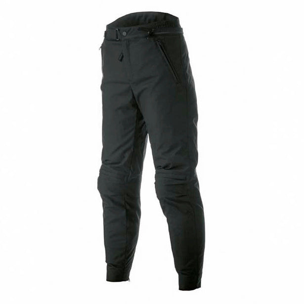 Pantalón para moto Dainese Amsterdam Lady D-Dry negro impermeable para mujer y viajes touring