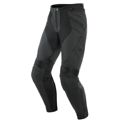 Pantalón para Moto Dainese Pony 3 S/T Piel Negro Mate