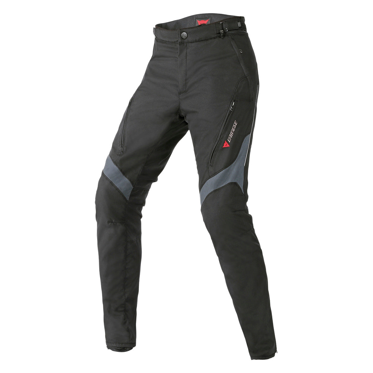 Pantalón para moto Dainese Tempest D-Dry negro impermeable para touring y carretera