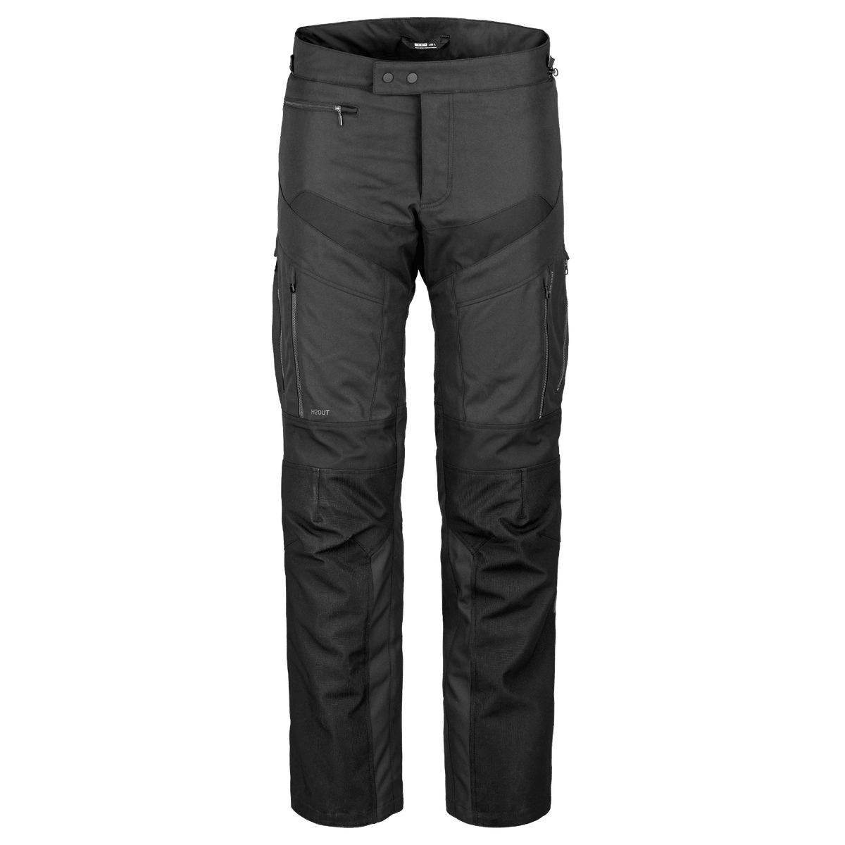 Pantalón para moto Spidi Traveler 3 Evo H2Out Short negro impermeable para touring
