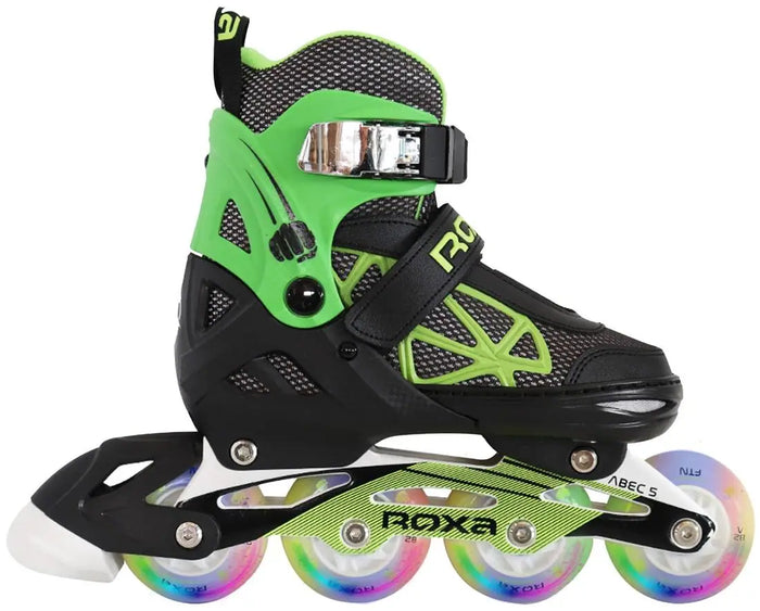 patines en línea roxa punch alu kid vista frontal