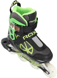 patines en línea roxa punch alu kid vista superior