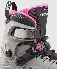 patines en línea roxa x-drop rosa vista frontal