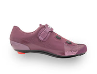 Vista lateral izquierda de zapatillas ruta Sidi Genius 10 Knit Violet