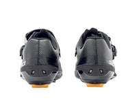 Vista trasera de zapatillas ruta Sidi Genius 10 Knitted Black