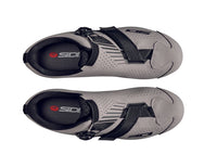 Vista superior ventilada de zapatillas Sidi MTB Aertis Greige Black
