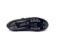 Vista trasera de zapatillas MTB Sidi Aertis Woman Black