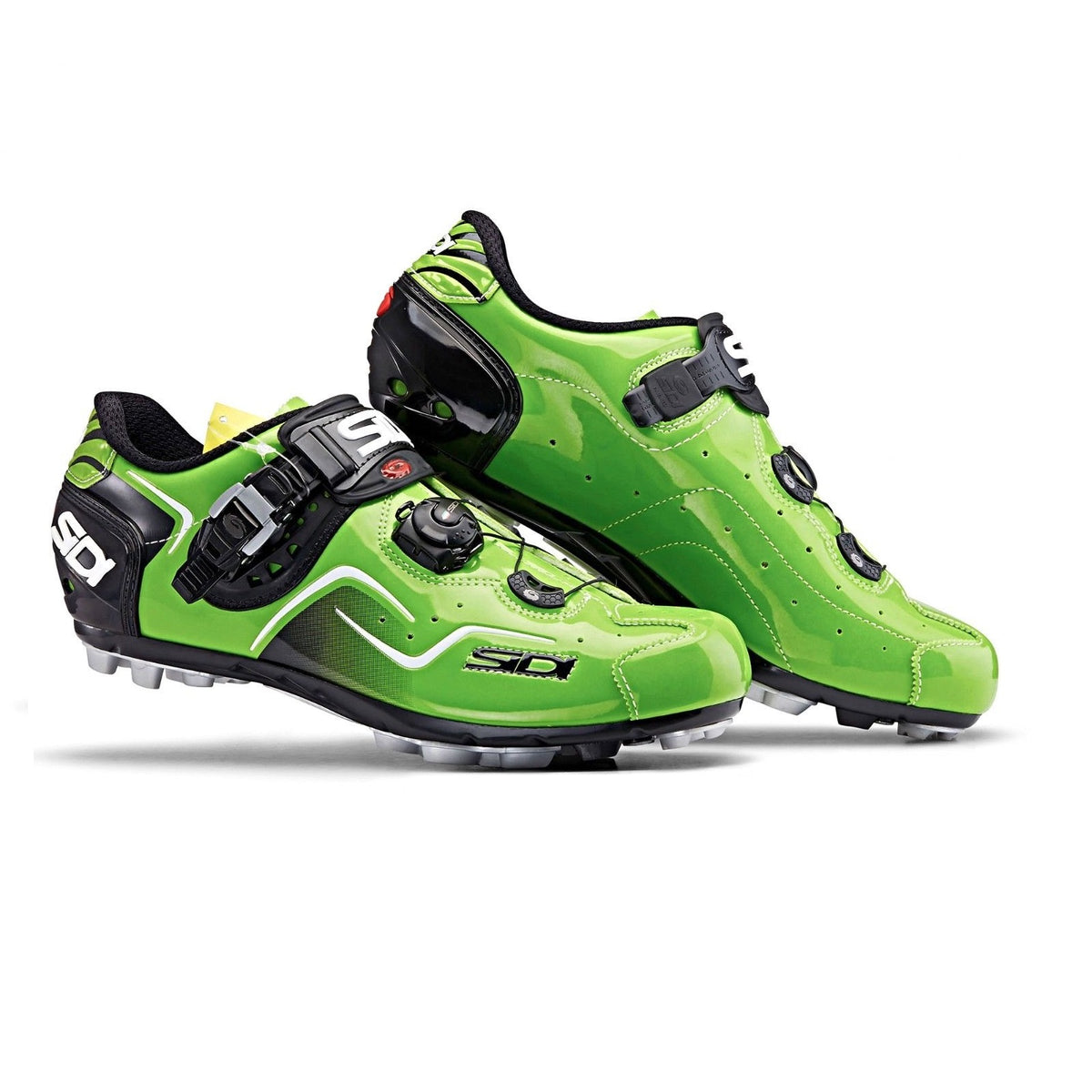 Zapatillas de ciclismo Sidi MTB Cape Green Fluo compatibles con SPD