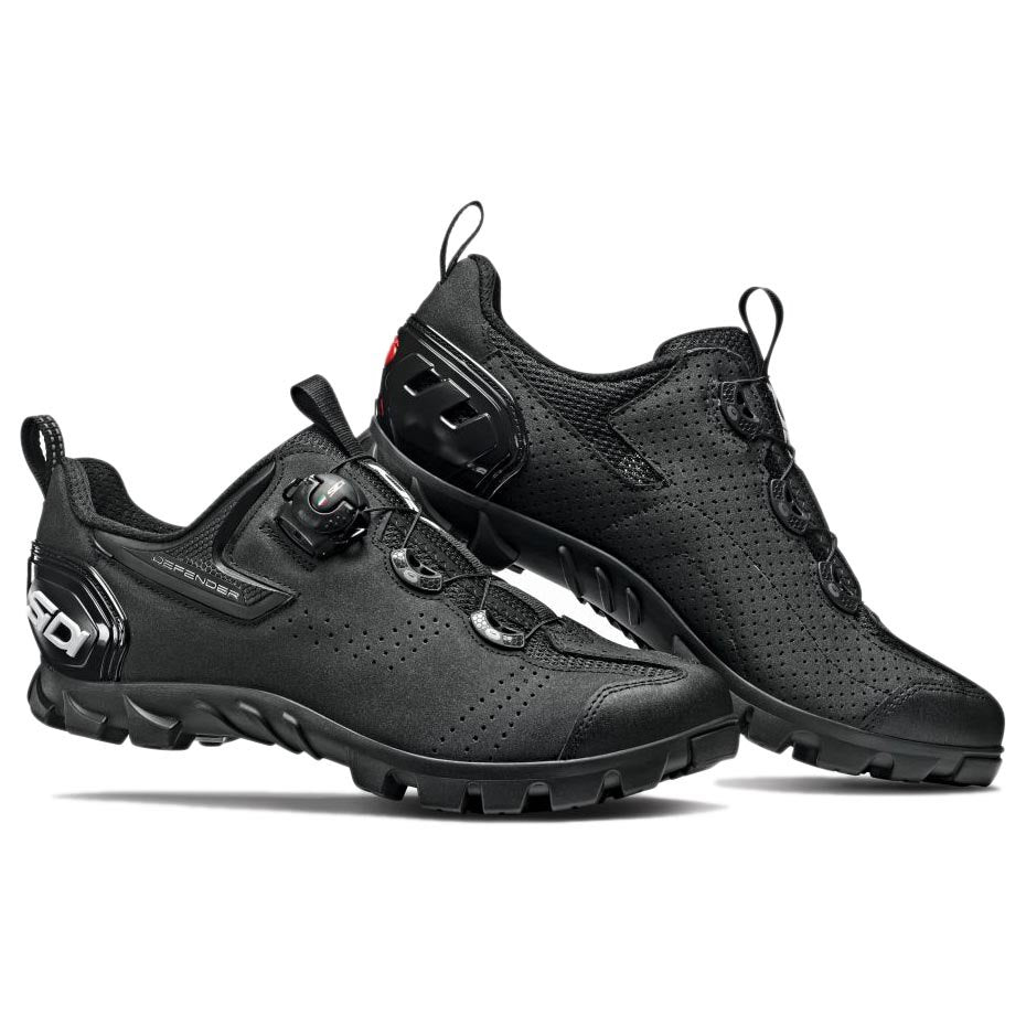 Zapatillas de ciclismo Sidi MTB Defender 20 Black Black compatibles con SPD