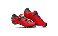Zapatillas de ciclismo Sidi MTB Dragon 5 SRS Matt Red compatibles con SPD