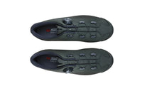 Vista superior de zapatillas de ciclismo MTB Sidi Speed 2 Dark Green Black