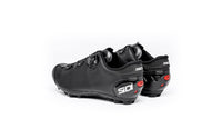 Vista trasera de zapatillas MTB Sidi Speed Black Black