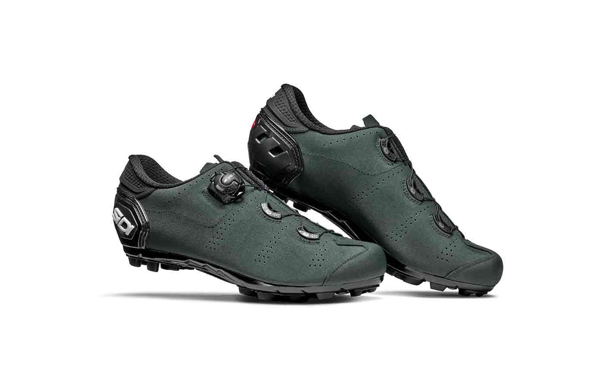 Zapatillas de ciclismo Sidi MTB Speed Dark Green compatibles con SPD