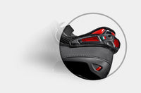 Vista trasera de zapatillas MTB Sidi Tiger 2 SRS Black Black