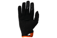 Palma reforzada de los guantes para motocross UFO Muria negro naranja
