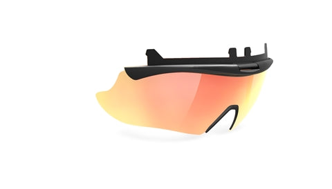 Visor Multiláser Naranja Rudy Project Volantis para casco de ciclismo