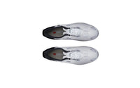 Vista frontal de las zapatillas de ciclismo Sidi Shot 2S blanco negro
