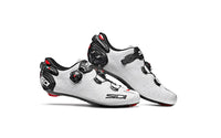 Zapatillas de ciclismo Sidi Wire 2 Carbon Air blancas con suela de carbono